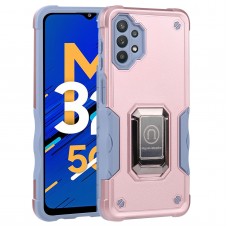 כיסוי עבור Samsung Galaxy M32 5G כיסוי צבעוני - בצבע ורוד זהב