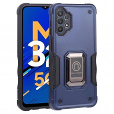 כיסוי עבור Samsung Galaxy M32 5G כיסוי צבעוני - בצבע כחול