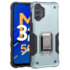 כיסוי עבור Samsung Galaxy M32 5G כיסוי צבעוני - בצבע ירוק