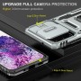 כיסוי עבור Samsung Galaxy S20+ 5G כיסוי צבעוני - בצבע אפור