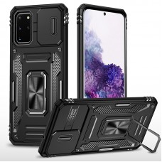 כיסוי עבור Samsung Galaxy S20+ כיסוי צבעוני - בצבע שחור