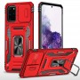 כיסוי עבור Samsung Galaxy S20+ כיסוי צבעוני - בצבע אדום