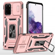 כיסוי עבור Samsung Galaxy S20+ כיסוי צבעוני - בצבע ורוד זהב