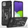 כיסוי עבור Samsung Galaxy A22 5G כיסוי צבעוני - בצבע שחור