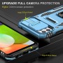 כיסוי עבור Samsung Galaxy A22 5G כיסוי צבעוני - בצבע כחול בהיר