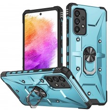 כיסוי עבור Samsung Galaxy A73 5G כיסוי צבעוני - בצבע כחול בהיר