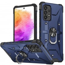 כיסוי עבור Samsung Galaxy A73 5G כיסוי צבעוני - בצבע כחול
