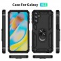 כיסוי עבור Samsung Galaxy A15 כיסוי צבעוני - בצבע שחור