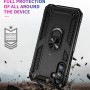 כיסוי עבור Samsung Galaxy A15 כיסוי צבעוני - בצבע שחור