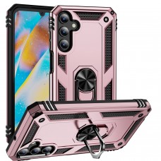 כיסוי עבור Samsung Galaxy A15 כיסוי צבעוני - בצבע ורוד זהב