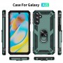 כיסוי עבור Samsung Galaxy A15 כיסוי צבעוני - בצבע ירוק כהה