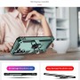 כיסוי עבור Samsung Galaxy A15 כיסוי צבעוני - בצבע ירוק כהה