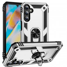 כיסוי עבור Samsung Galaxy A15 כיסוי צבעוני - בצבע כסף