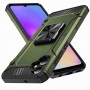כיסוי עבור Samsung Galaxy A05 כיסוי צבעוני - בצבע ירוק זית
