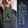 כיסוי עבור Samsung Galaxy A05 כיסוי צבעוני - בצבע ירוק זית
