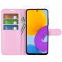 כיסוי עבור Samsung Galaxy M52 5G כיסוי ארנק / ספר - בצבע ורוד