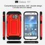 כיסוי עבור Samsung Galaxy S7 כיסוי צבעוני - בצבע אדום
