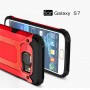 כיסוי עבור Samsung Galaxy S7 כיסוי צבעוני - בצבע אדום