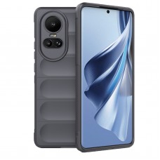 כיסוי עבור Oppo Reno10 כיסוי צבעוני - בצבע אפור כהה