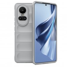 כיסוי עבור Oppo Reno10 כיסוי צבעוני - בצבע אפור