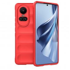כיסוי עבור Oppo Reno10 כיסוי צבעוני - בצבע אדום