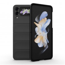 כיסוי עבור Samsung Galaxy Z Flip3 5G כיסוי צבעוני - בצבע שחור