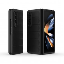 כיסוי עבור Samsung Galaxy Z Fold4 כיסוי צבעוני - בצבע שחור