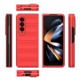 כיסוי עבור Samsung Galaxy Z Fold4 כיסוי צבעוני - בצבע אדום