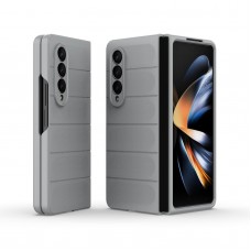 כיסוי עבור Samsung Galaxy Z Fold4 כיסוי צבעוני - בצבע אפור