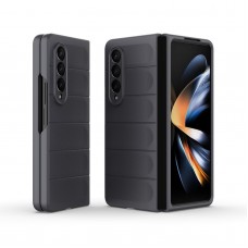 כיסוי עבור Samsung Galaxy Z Fold4 כיסוי צבעוני - בצבע אפור כהה