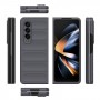 כיסוי עבור Samsung Galaxy Z Fold4 כיסוי צבעוני - בצבע אפור כהה