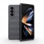 כיסוי עבור Samsung Galaxy Z Fold4 כיסוי צבעוני - בצבע אפור כהה