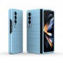 כיסוי עבור Samsung Galaxy Z Fold4 כיסוי צבעוני - בצבע כחול בהיר