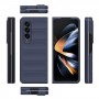 כיסוי עבור Samsung Galaxy Z Fold4 כיסוי צבעוני - בצבע כחול כהה