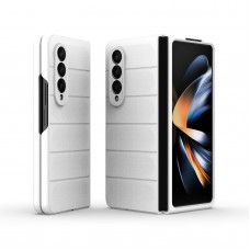 כיסוי עבור Samsung Galaxy Z Fold4 כיסוי צבעוני - בצבע לבן