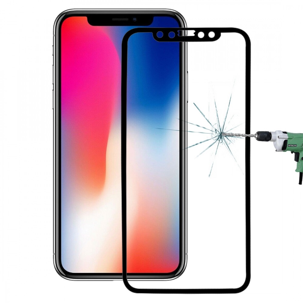 מגן מסך עבור Apple iPhone X עשוי מזכוכית מחוסמת
