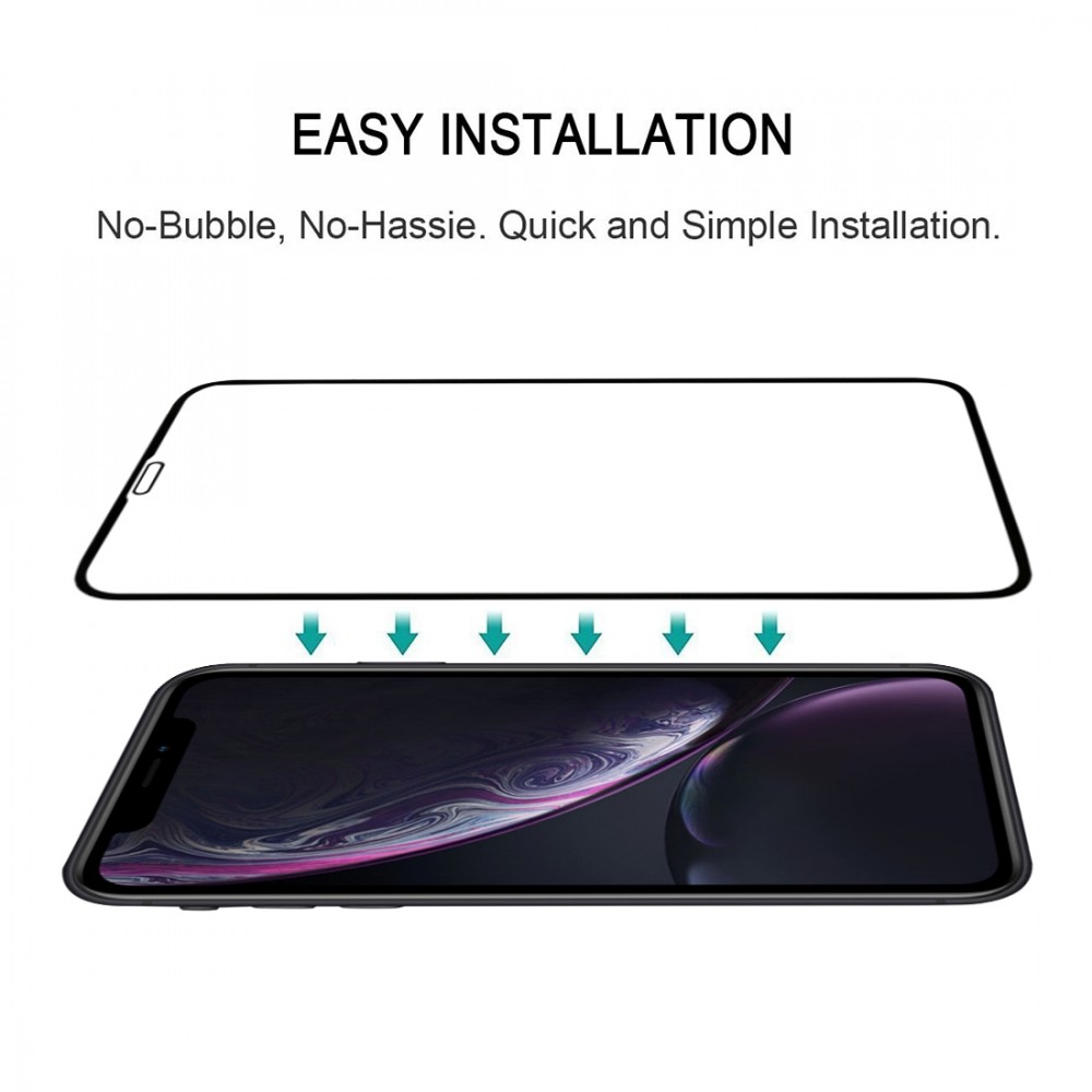 מגן מסך עבור Apple iPhone XR עשוי מזכוכית מחוסמת