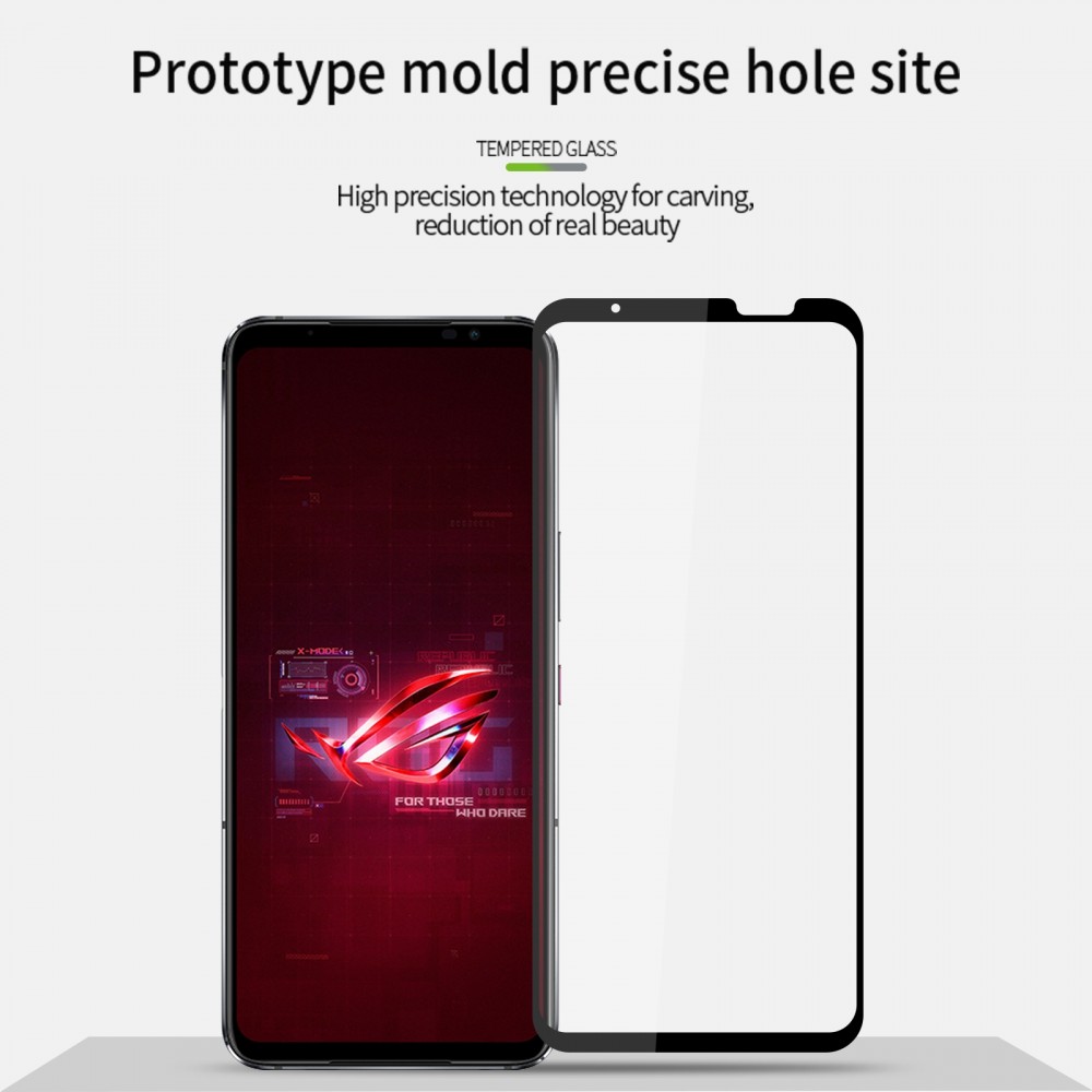 מגן מסך עבור Asus ROG Phone 7 עשוי מזכוכית מחוסמת
