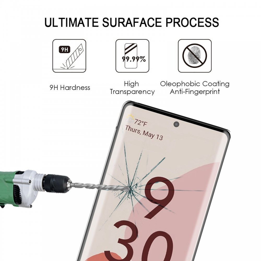 מגן מסך עבור Google Pixel 6 עשוי מזכוכית מחוסמת