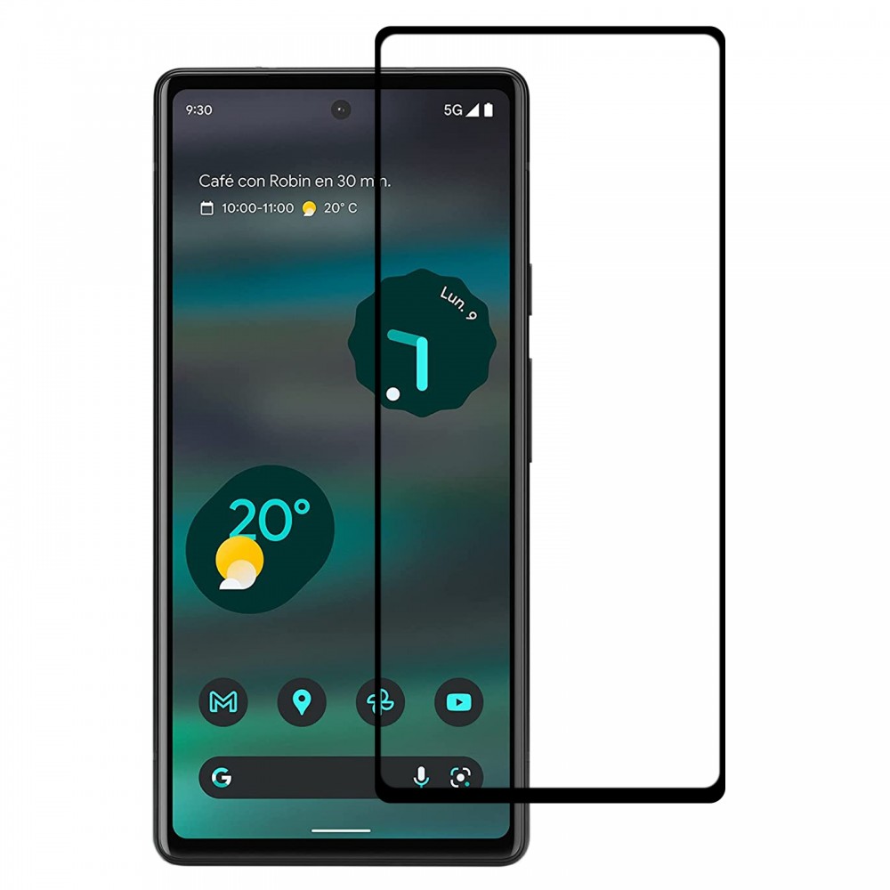 מגן מסך עבור Google Pixel 6a עשוי מזכוכית מחוסמת