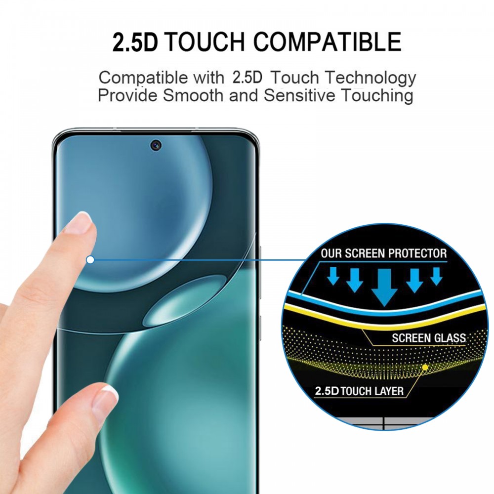 מגן מסך עבור Honor Magic4 Pro עשוי מזכוכית מחוסמת
