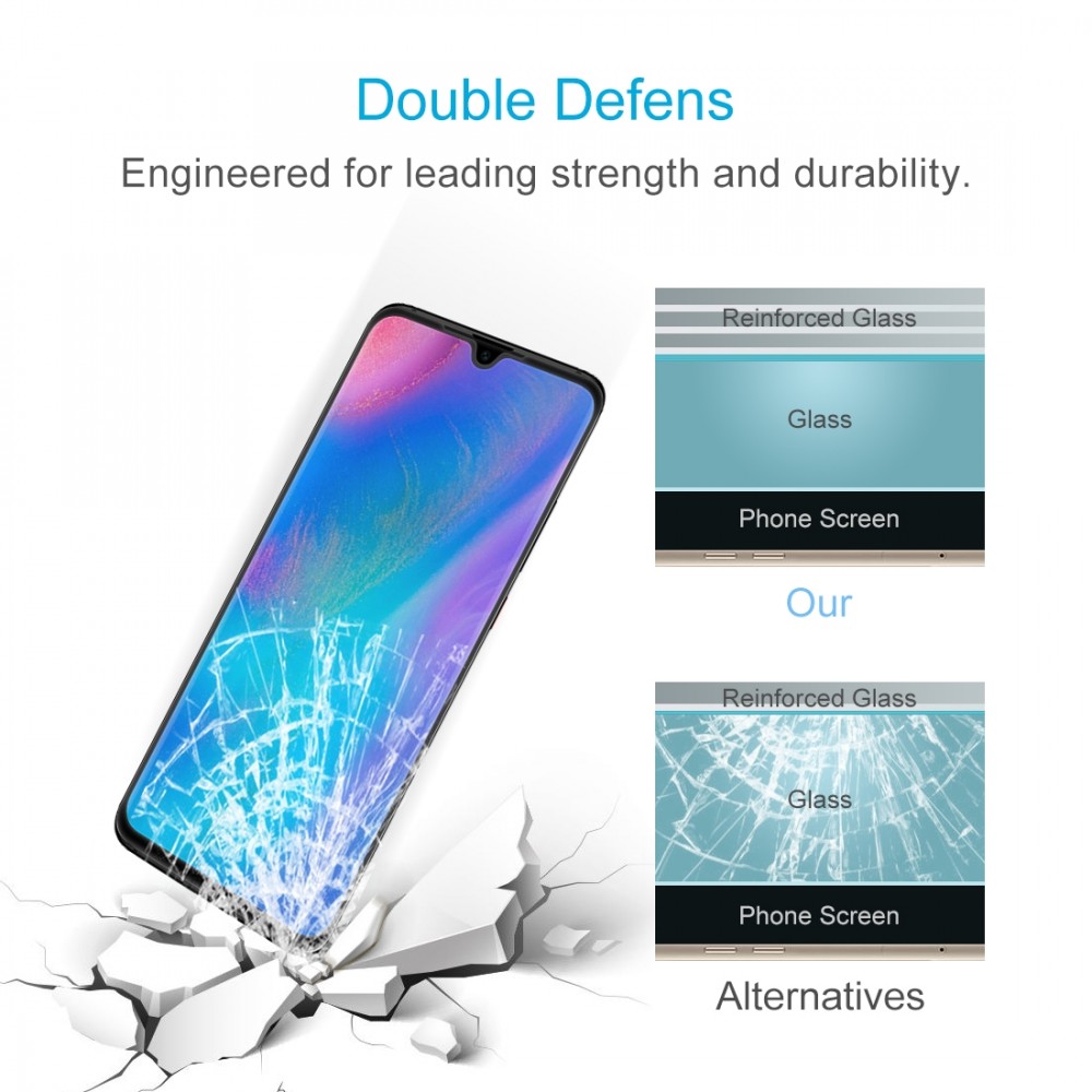 מגן מסך עבור Huawei P30 עשוי מזכוכית מחוסמת