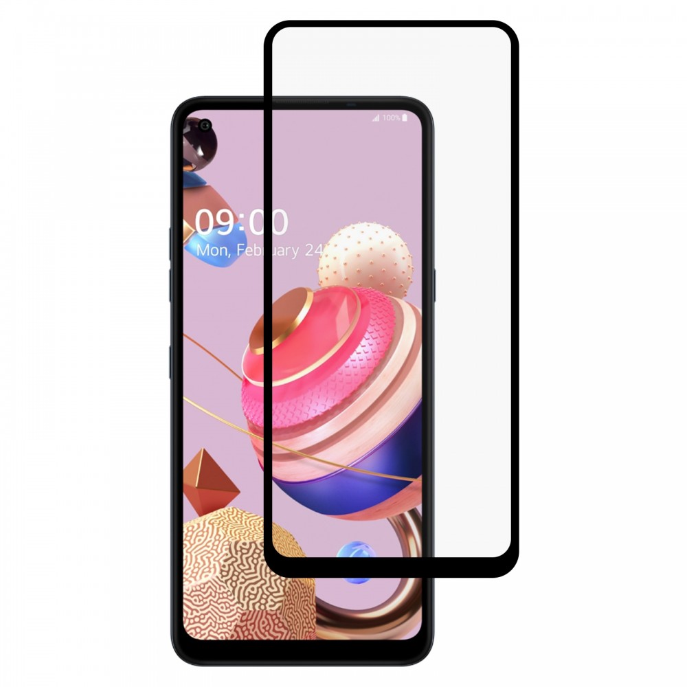 מגן מסך עבור LG K51S עשוי מזכוכית מחוסמת