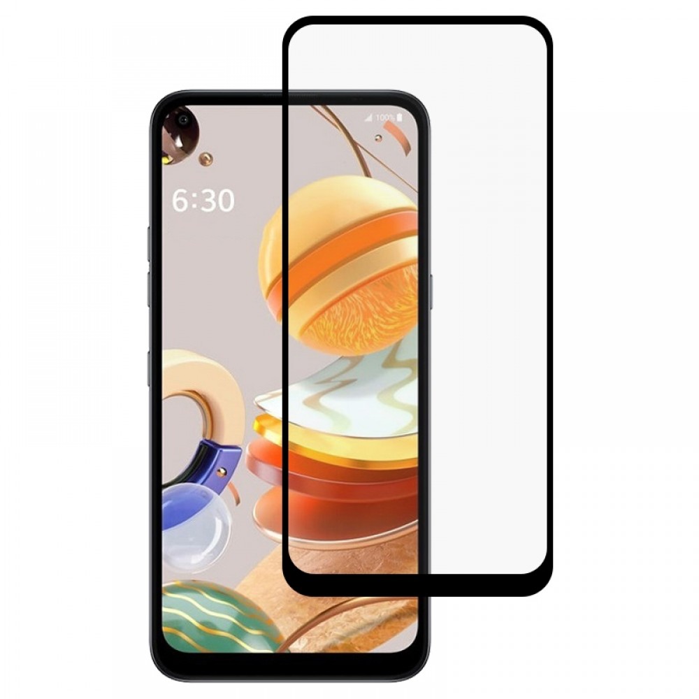 מגן מסך עבור LG Q61 עשוי מזכוכית מחוסמת