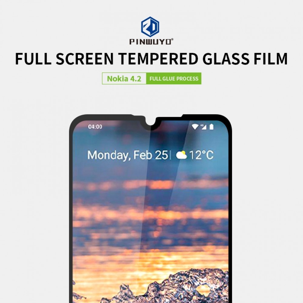 מגן מסך עבור Nokia 4.2 עשוי מזכוכית מחוסמת