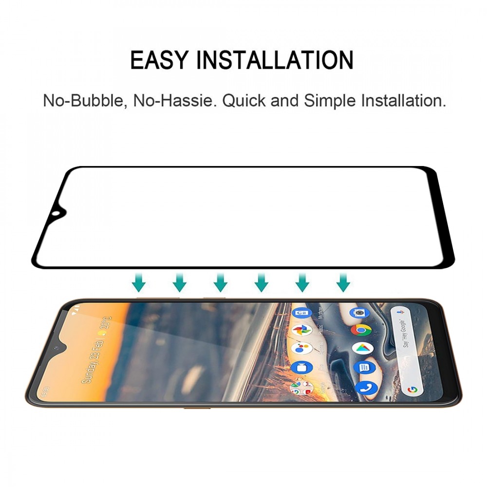 מגן מסך עבור Nokia 5.3 עשוי מזכוכית מחוסמת