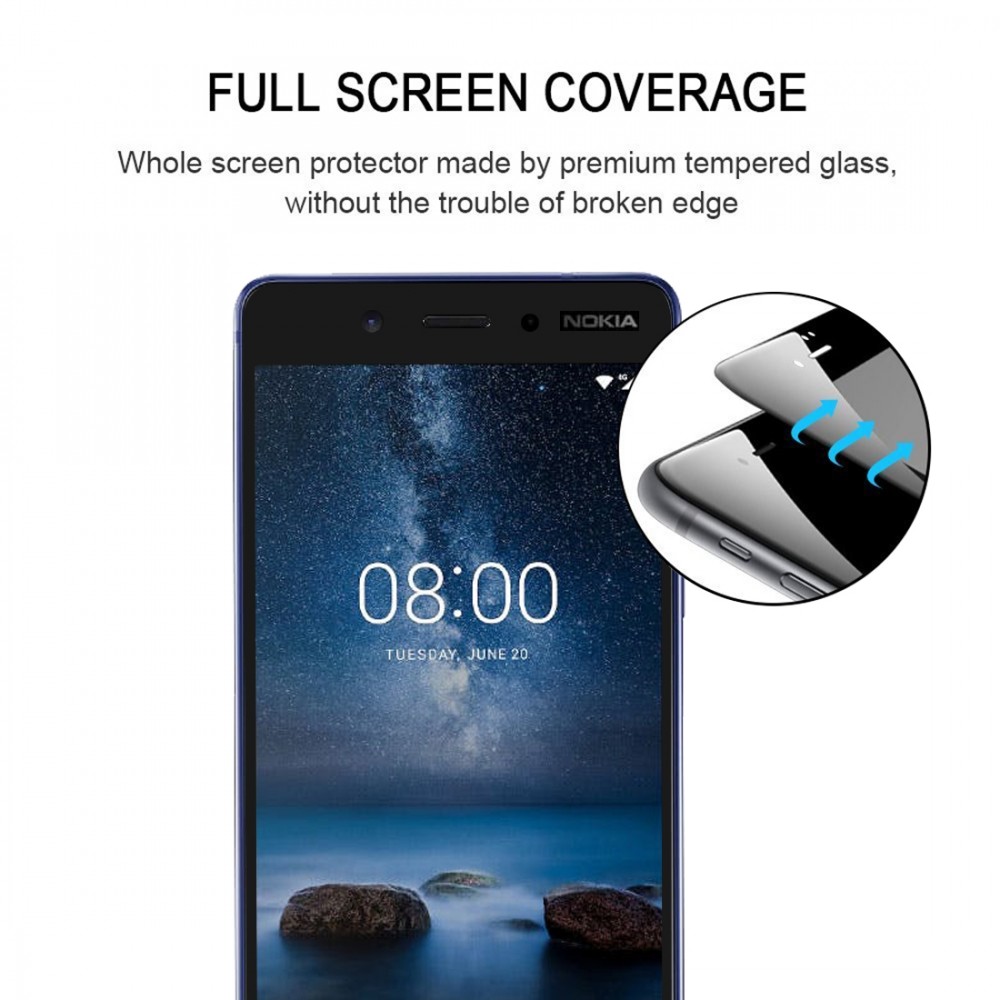 מגן מסך עבור Nokia 7.1 עשוי מזכוכית מחוסמת