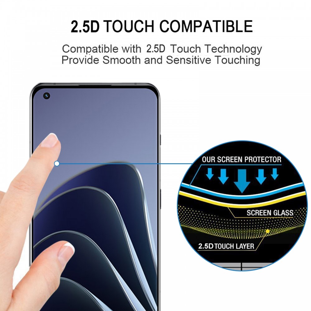 מגן מסך עבור OnePlus 10 Pro עשוי מזכוכית מחוסמת