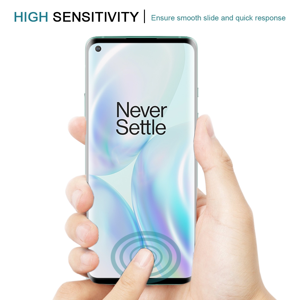 מגן מסך עבור OnePlus 8 עשוי מזכוכית מחוסמת