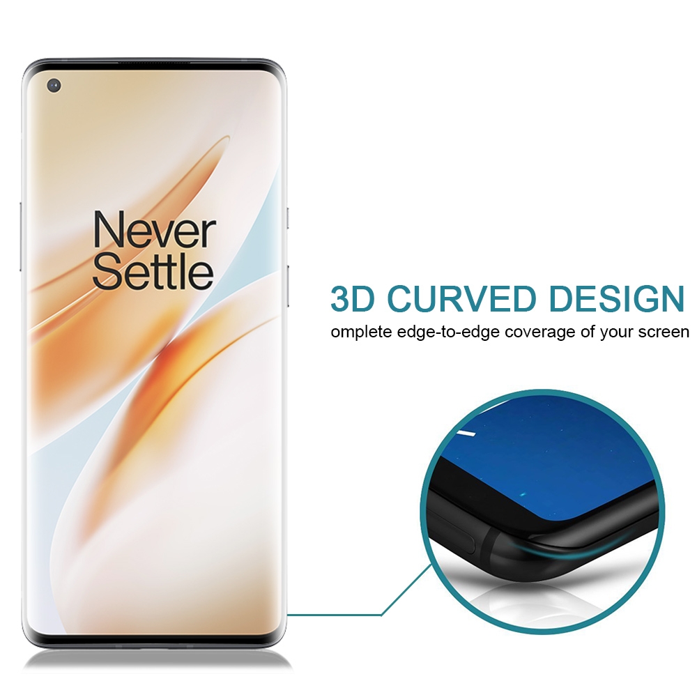 מגן מסך עבור OnePlus 8 Pro עשוי מזכוכית מחוסמת
